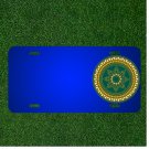 Custom Personalized License Plate With Add Names To Thai Circle Ornament Art