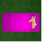 Custom Personalized Car License Plate With Add Names To Head Deer Wild Forest
