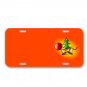 Christmas Tree Bells Christmas Ball On License Plate Car Front Add Names