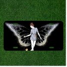 Custom Personalized License Plate Auto Tag With Butterfly Women Design NEW