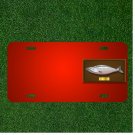 Custom Personalized License Plate With Add Names To Fish Plaque Decorative