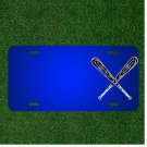 Custom Personalized License Plate With Add Names To Baseball Bat Softball Bats