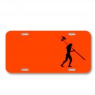 Barbarian Fighter Guard Guardian On License Plate Car Front Add Names