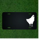 Custom Personalized License Plate With Add Names To Chicken Hen Poultry Farm