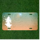 Custom Personalized License Plate Auto Tag With Women On Swing Add Names