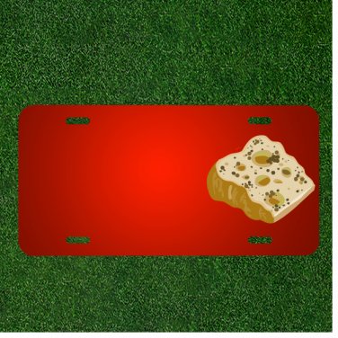 Custom Personalized License Plate With Add Names To Swiss Cheese Cheese Swiss