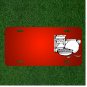 Custom Personalized License Plate With Add Names To Cereal Breakfast Milk