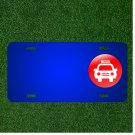 Custom Personalized License Plate With Add Names To Taxi Computer Icon Vector