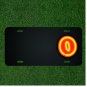 Custom Personalized License Plate With Add Names To Neon Zero Numbers