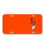 Fire Flame Burn Heat Blaze On License Plate Car Front Add Names