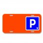 Celeriac Celery Vegetable Green On License Plate Car Front Add NamesParking Plac