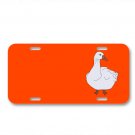 Goose Bird Animal Farm Beak Goose On License Plate Car Front Add Names