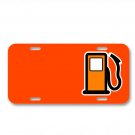 Gasoline Pump Fuel Dispenser On License Plate Car Front Add Names