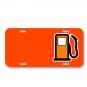 Gasoline Pump Fuel Dispenser On License Plate Car Front Add Names