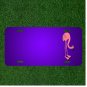 Custom Personalized License Plate With Add Names To Flamingo Pink Animal Zoo