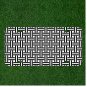 Custom Personalized License Plate Auto Tag With Optical Illusion Cool Design