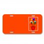 Flowerpot Flower Pot Card Flowers On License Plate Car Front Add Names