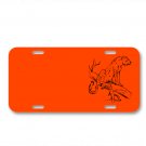 Africa Animal Cat Cheetah Feline On License Plate Car Front Add Names