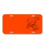 Africa Animal Cat Cheetah Feline On License Plate Car Front Add Names
