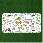 Custom Personalized License Plate Auto Tag With Kids Arrow Drawing Design