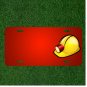 Custom Personalized License Plate With Add Names To Hardhat Helmet Lamp