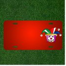 Custom Personalized License Plate With Add Names To Alien Clown