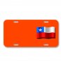 Chile Chilean Flag Country Waving On License Plate Car Front Add Names