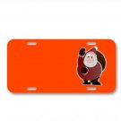 Santa Claus Bag Christmas Santa Toys On License Plate Car Front Add Names