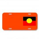Aboriginal Flag Australia Australian On License Plate Car Front Add Names