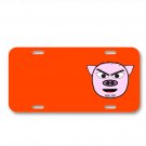 Angry Anthropomorphized Animals Evil On License Plate Car Front Add Names