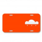 Snow Cloud Weather Nature Climate On License Plate Car Front Add Names