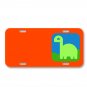 Animal Cute Dino Dinosaur Extinct On License Plate Car Front Add Names