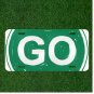 Custom Personalized License Plate Auto Tag With Green Light Go Design Art NEW