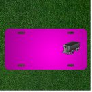 Custom Personalized Car License Plate With Add Names To Coal Car Lorry Metal
