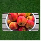 Creative License Plate Auto Tag With Bowl Full Of Apples Design