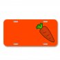 Carrot Vegetable Plant Garden On License Plate Car Front Add Names