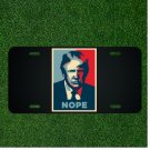 Custom Personalized License Plate Auto Tag With TRUMP Nope Design