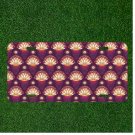 Background Floral Pattern Purple Custom Novelty License Plate Car Tag