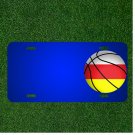 Custom Personalized License Plate With Add Names To Basketball Ball Iran