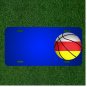 Custom Personalized License Plate With Add Names To Basketball Ball Iran