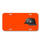 Helmet War Protection Steel German On License Plate Car Front Add Names