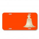 Bell Church Bell Ringing Golden On License Plate Car Front Add Names