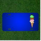 Custom Personalized License Plate With Add Names To Cone Fast Food Junk Food