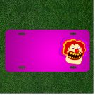 Custom Personalized Car License Plate With Add Names To Clown Horror Teeth
