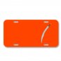 Scimitar Slice Sword Weapon Sharp On License Plate Car Front Add Names