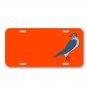 Pigeon Bird Animal On License Plate Car Front Add Names