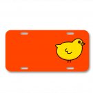 Chick Chicken Bird Birdie Yellow On License Plate Car Front Add Names