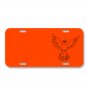 Animal Bird Cute Dove Flying Simple On License Plate Car Front Add Names