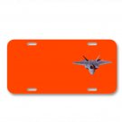 Jet Plane War Aircraft Airplane Jet On License Plate Car Front Add Names