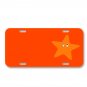 Star Eyes Yellow Smiley Funny Happy On License Plate Car Front Add Names